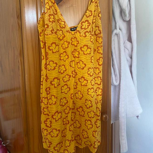 Motel Women's Babydoll Dress - Yellow/Orange - M on Productcaster.