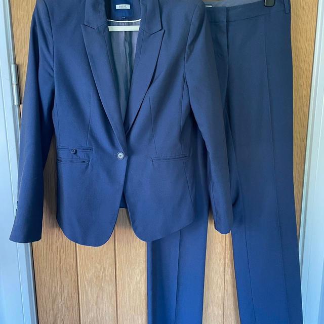 Next Women's Suit - Navy/Blue - 8 on Productcaster.