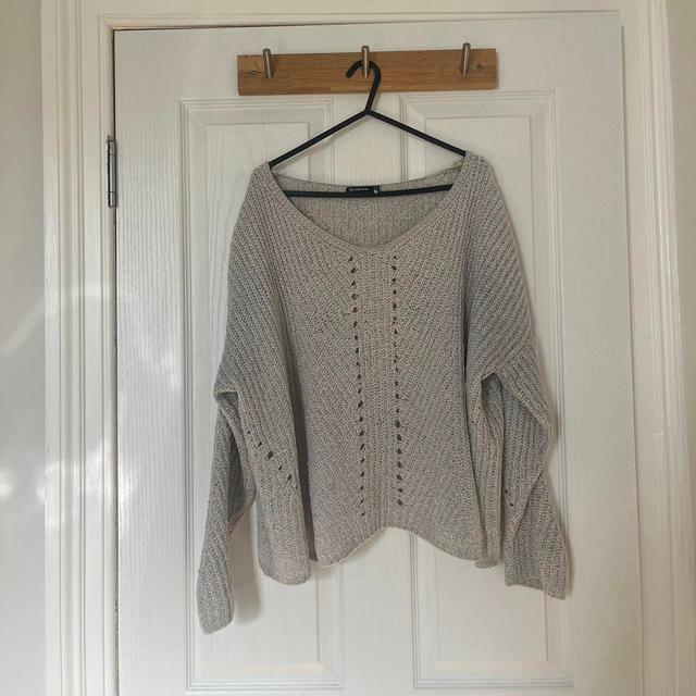 Stradivarius Women's Jumper - Grey - S on Productcaster.