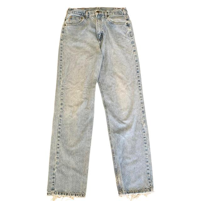 Carhartt Men's Distressed Jeans - Blue - 32" on Productcaster.