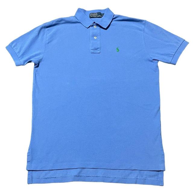 Ralph Lauren Men's Polo shirt - Blue - S on Productcaster.