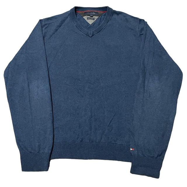 Tommy Hilfiger Men's Jumper - Navy - L on Productcaster.