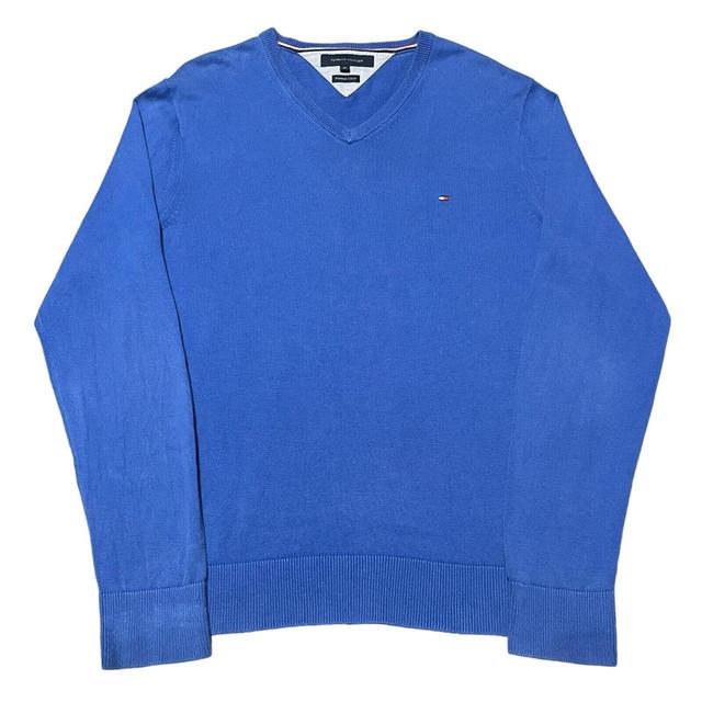 Tommy Hilfiger Men's Jumper - Blue - M on Productcaster.