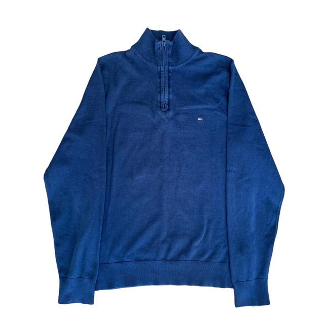 Tommy Hilfiger Men's Sweatshirt - Navy - S on Productcaster.