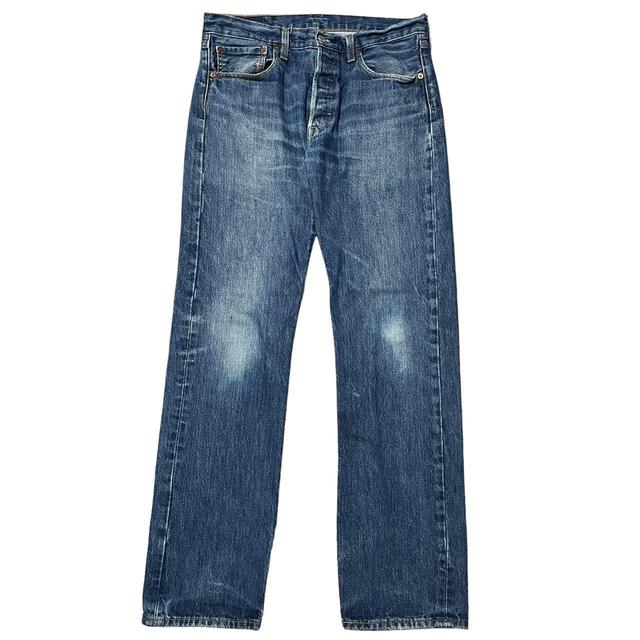 Levi's Men's Straight leg Jeans - Blue - 32" on Productcaster.