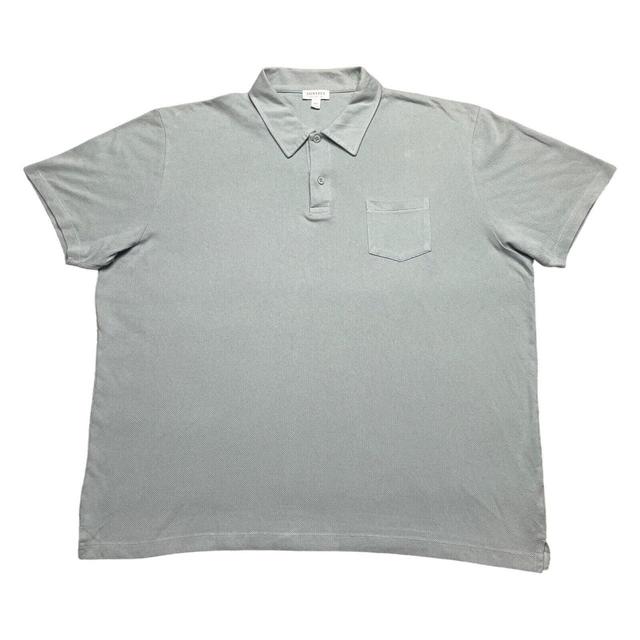 Sunspel Men's Polo shirt - Blue - XXL on Productcaster.