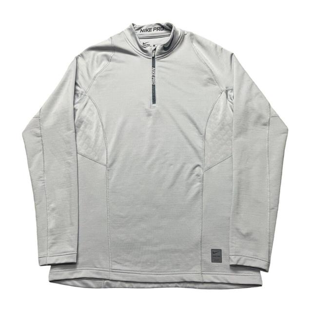 Nike Men's Sweatshirt - Grey - L on Productcaster.