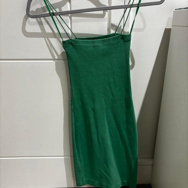 Zara Women's Dress - Green - S on Productcaster.