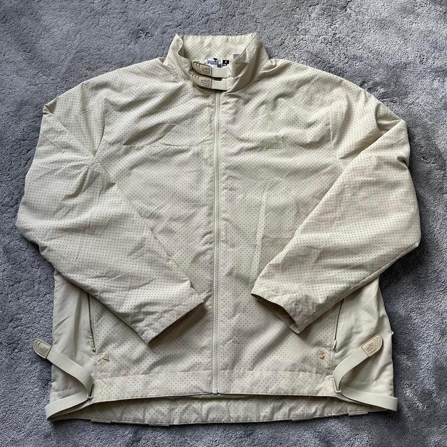 Puma Men's Windbreaker Jacket - Cream - L on Productcaster.