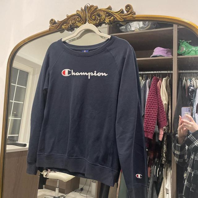 Champion Women's Jumper - Navy - M on Productcaster.