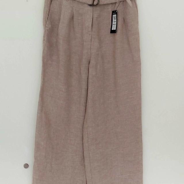 M&S Collection Women's Trousers - Cream - UK 12 on Productcaster.