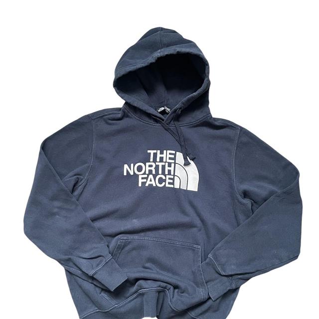 The North Face Men's Hoodie - Navy/Blue - M on Productcaster.