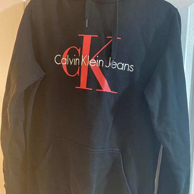 Calvin Klein Men's Hoodie - Black - M on Productcaster.