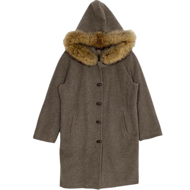 Women's Coat - Brown - L on Productcaster.