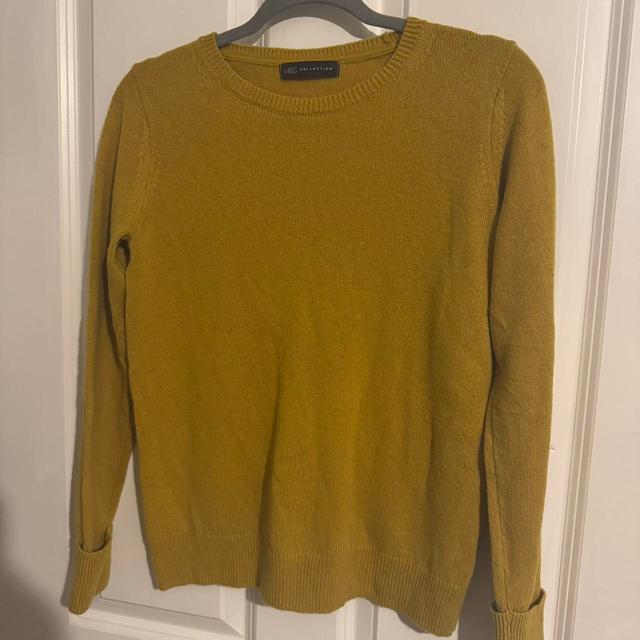 M&S Collection Women's Jumper - Yellow/Gold - 10 on Productcaster.