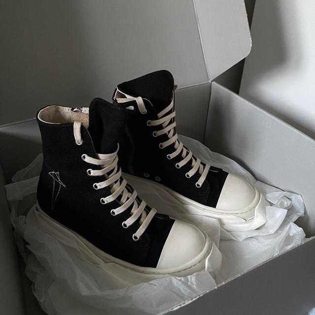 Rick Owens Women's Trainers - Black - UK 4 on Productcaster.