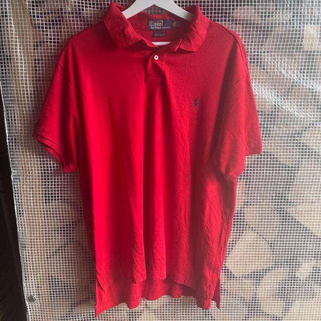 Polo Ralph Lauren Men's Polo shirt - Red - XL on Productcaster.