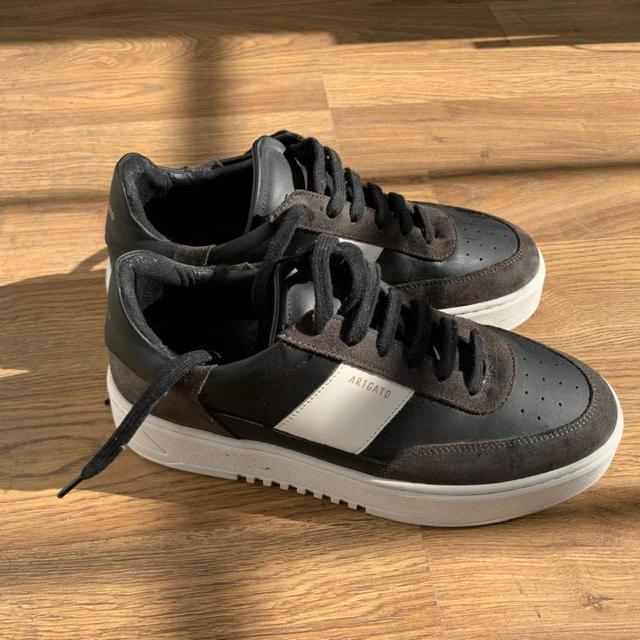 Axel Arigato Men's Trainers - Black/White - UK 7 on Productcaster.