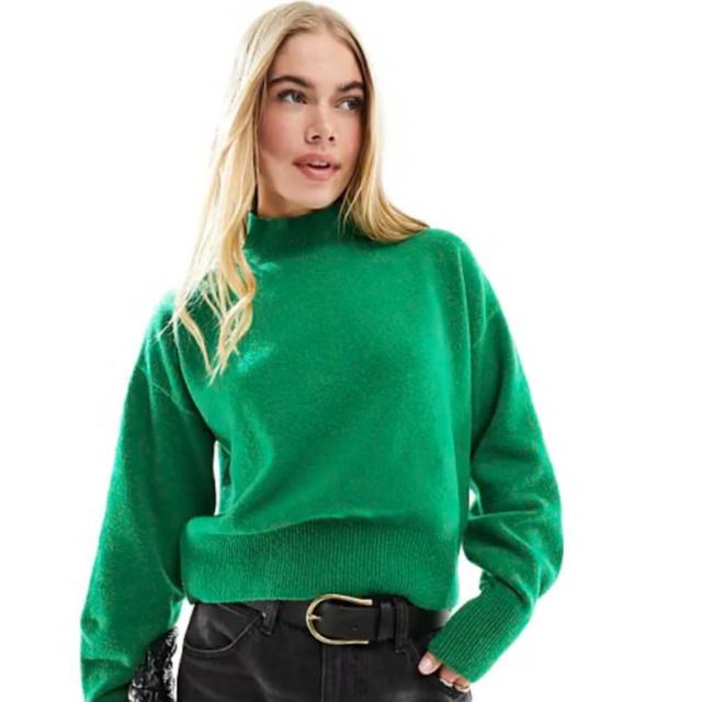 & Other Stories Women's Jumper - Green - 6 on Productcaster.