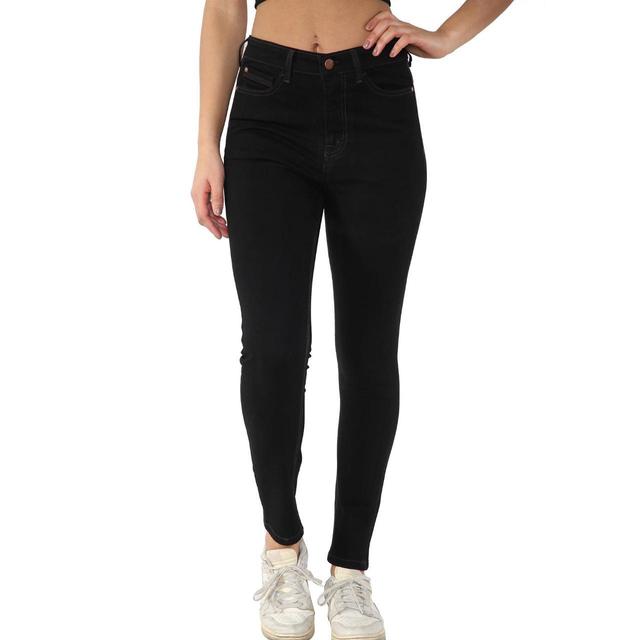 Unknown London Women's Skinny Jeans - Black/Blue - UK 8 on Productcaster.