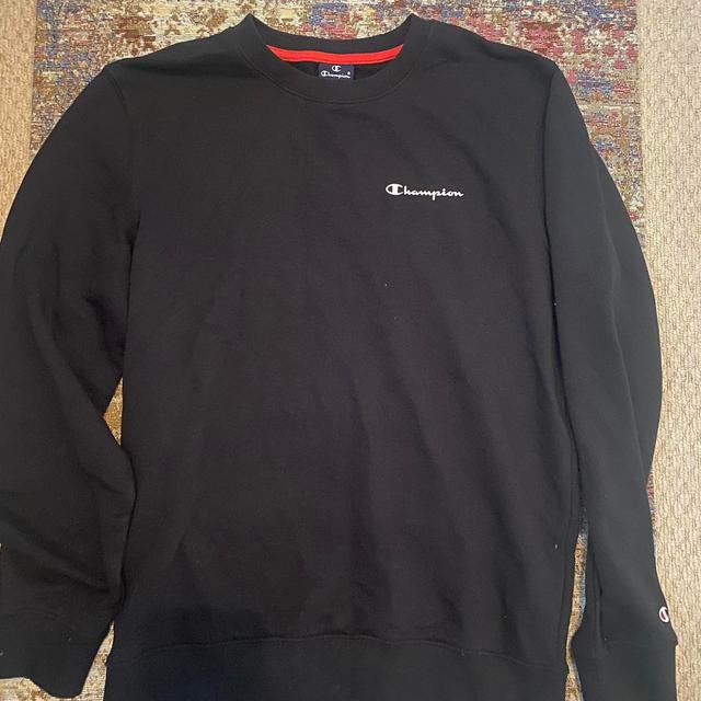 Champion Men's Sweatshirt - Black - M on Productcaster.