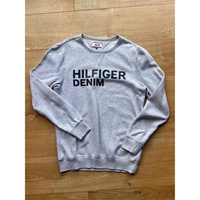 Tommy Hilfiger Men's Jumper - Grey - S on Productcaster.