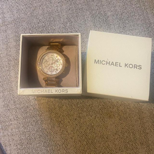 Michael Kors Women's Watch - Gold/Pink on Productcaster.