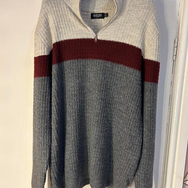 Burton Men's Jumper - Grey - L on Productcaster.