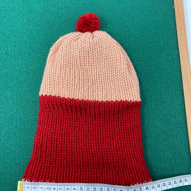 Handmade Women's Beanies - Red/Multi on Productcaster.