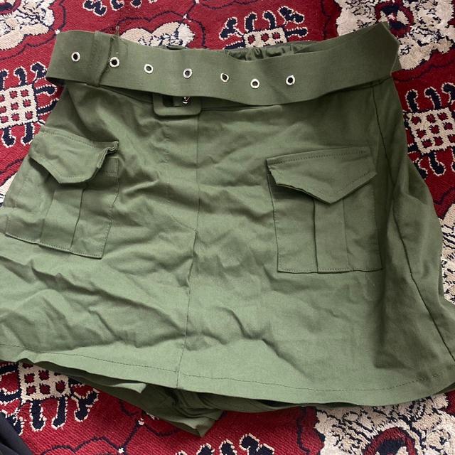 Women's Skirt - Green/Khaki - L on Productcaster.