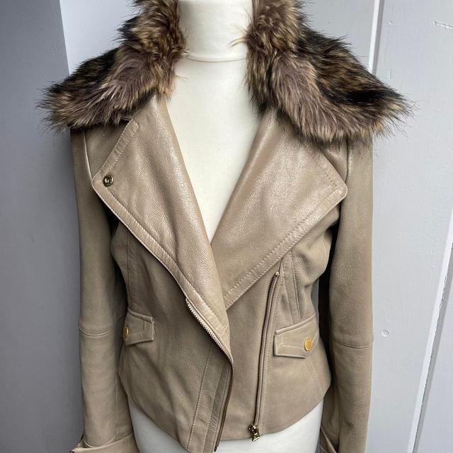 Armani Exchange Women's Lightweight Jacket - Tan - UK 8 on Productcaster.