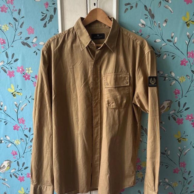 Belstaff Men's Shirt - Tan/Brown - XL on Productcaster.