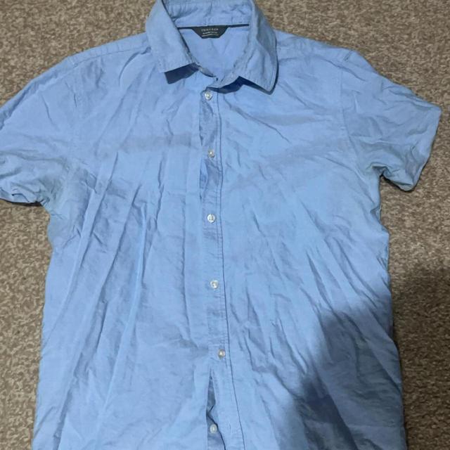 Primark Men's T-shirt - Blue - M on Productcaster.