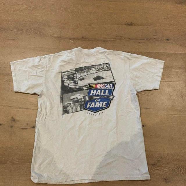 NASCAR Men's T-shirt - White - L on Productcaster.