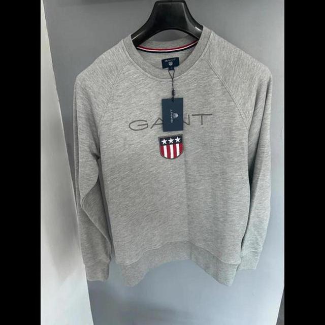 GANT Men's Jumper - Grey - S on Productcaster.