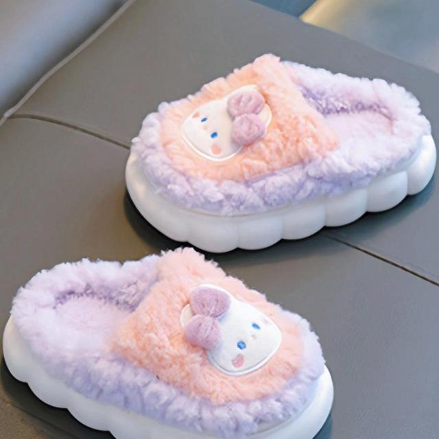 Kids' Slippers - Pink/Purple - 11-11.5 on Productcaster.