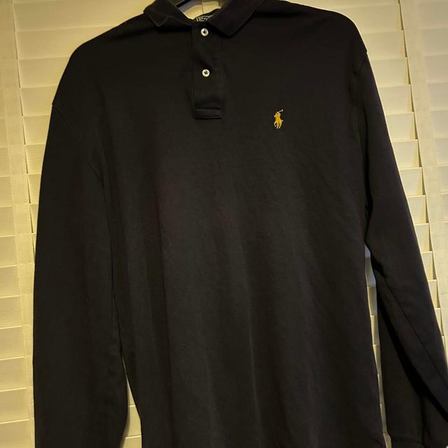 Polo Ralph Lauren Big & Tall Men's Polo shirt - Navy/Black - M on Productcaster.