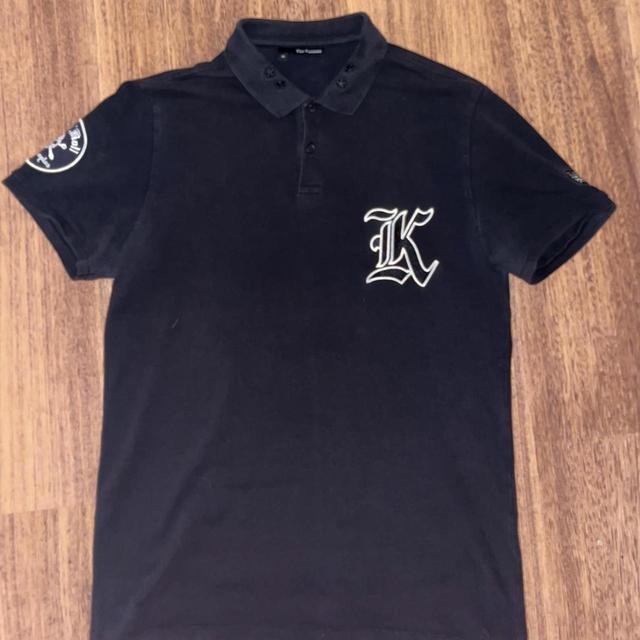 The Kooples Men's Polo shirt - Black/Navy - M on Productcaster.