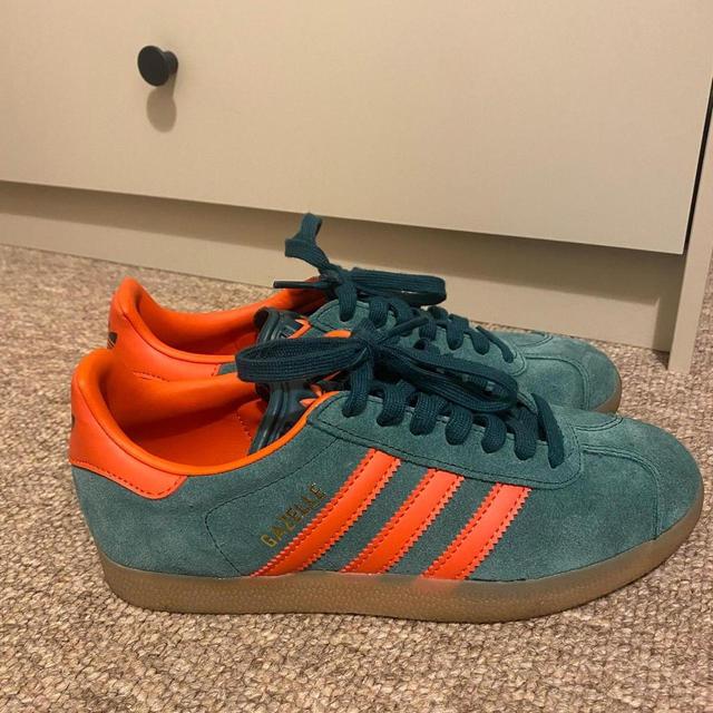 Adidas Originals Women's Trainers - Orange/Green - UK 4 on Productcaster.