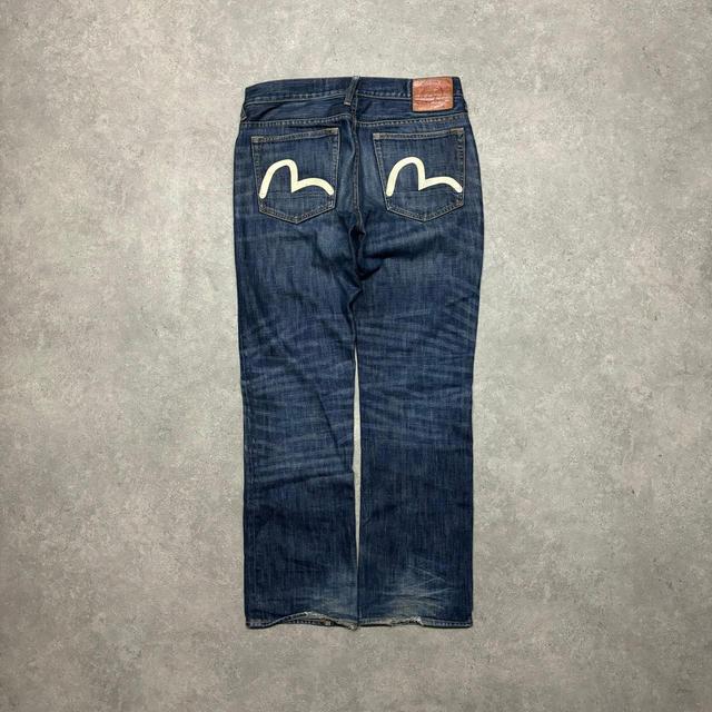 Evisu Men's Jeans - Blue - 32" on Productcaster.