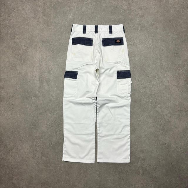 Dickies Men's Trousers - White - 28" on Productcaster.