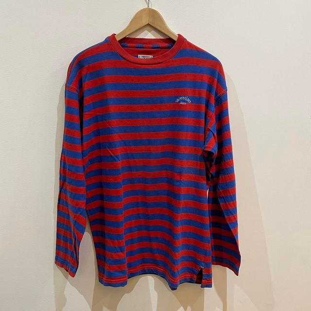 Valentino Men's T-shirt - Red/Blue - L on Productcaster.