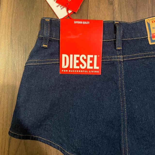 Diesel Women's Shorts - Navy/Blue - UK 8 on Productcaster.