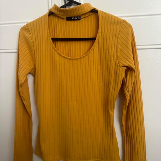 Quiz Women's Blouse - Yellow - 10 on Productcaster.