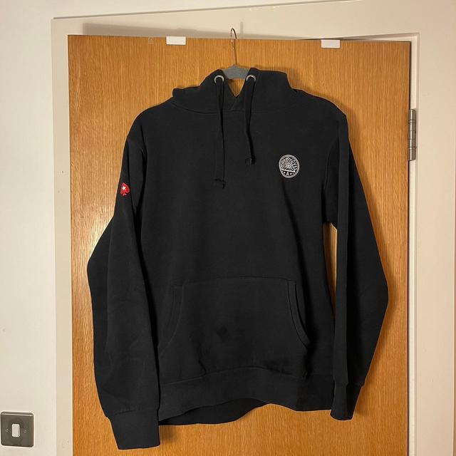 Preloved Men's Hoodie - Black - S on Productcaster.