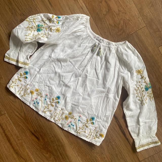 Next Kids' Blouse - White - 8 years on Productcaster.