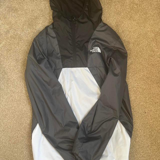 The North Face Men's Raincoat - Grey/Black - S on Productcaster.