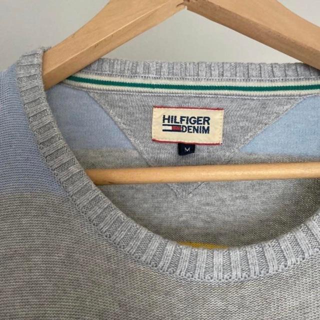 Tommy Hilfiger Men's Jumper - Multi/Grey - M on Productcaster.