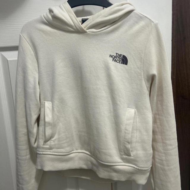 The North Face Women's Hoodie - White/Cream - XS on Productcaster.