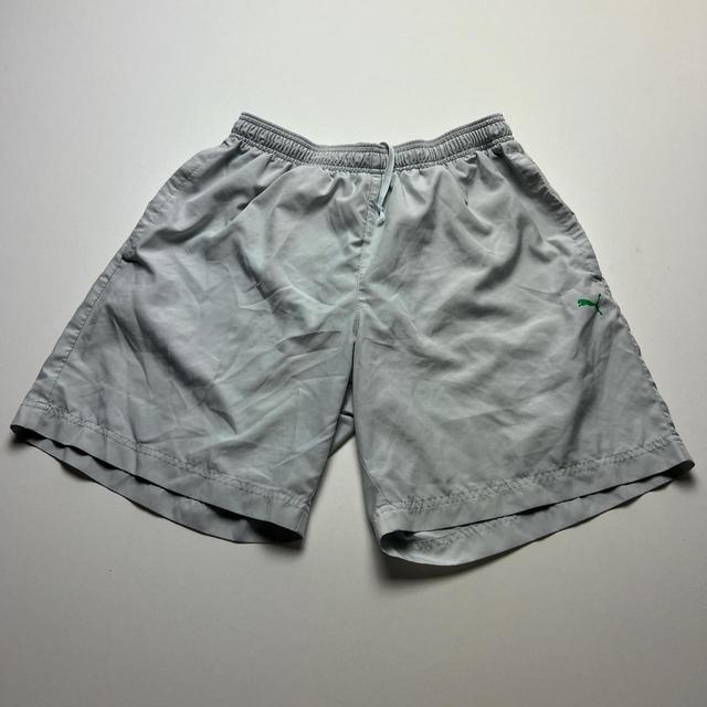 Puma Men's Shorts - Grey - L on Productcaster.